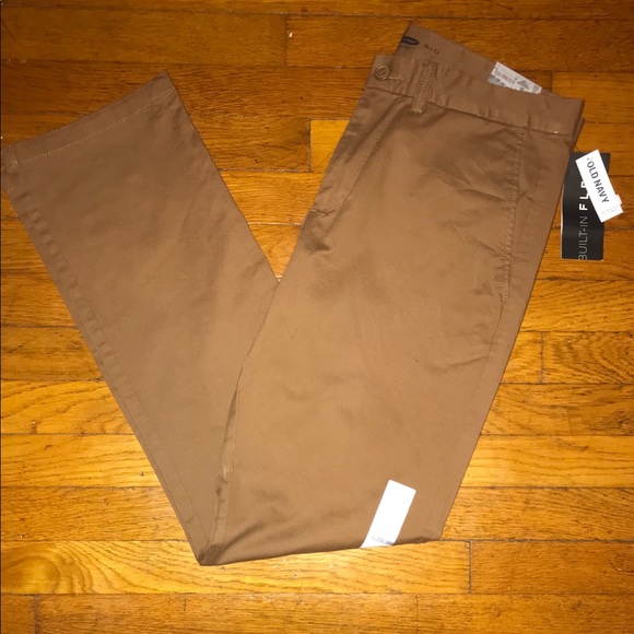 Old Navy Khakis. Tan 34x32 nwt - Picture 2 of 3